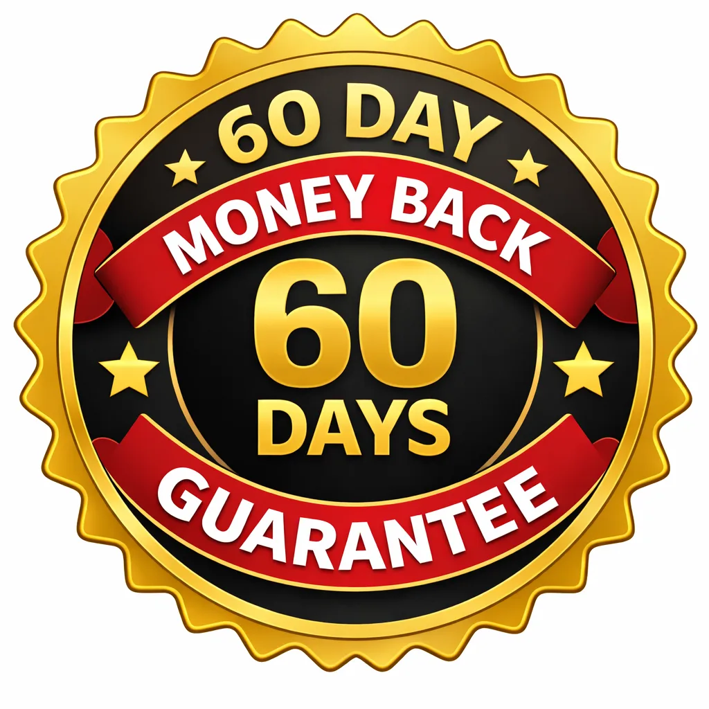 60-Day Money Back Guarantee Badge